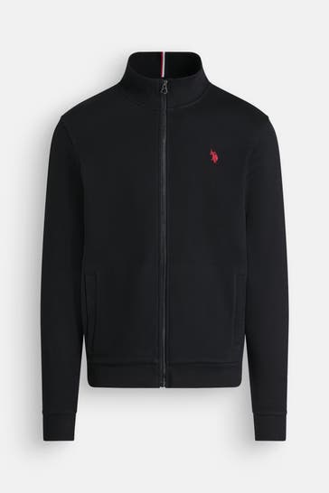 U.S. POLO ASSN. Sweatjacke schwarz