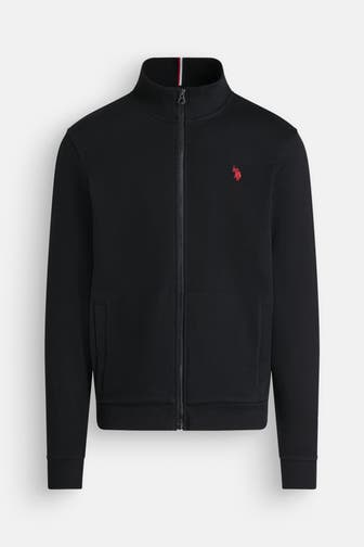 U.S. POLO ASSN. Sweatjacke schwarz