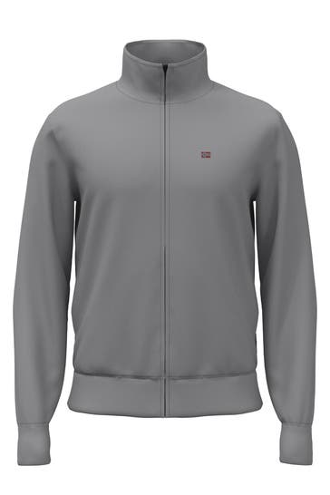 NAPAPIJRI Light grey Sweat Jacket