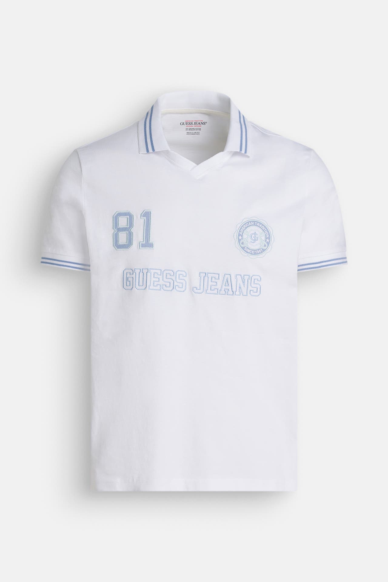 GUESS Polo-Shirt 'Soccer' zweifarbig, Bild 1