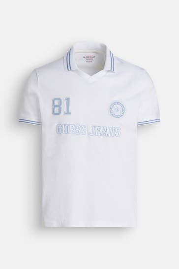 GUESS Polo-Shirt 'Soccer' zweifarbig