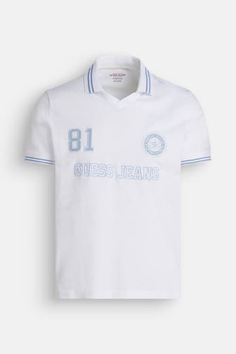GUESS Polo-Shirt 'Soccer' zweifarbig