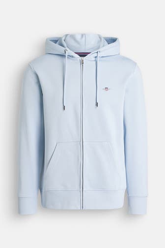 GANT Sweatjacke hellblau