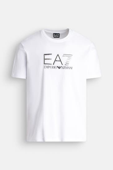 EA7 T-Shirt weiß