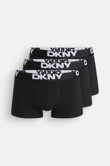 DKNY 3er-Pack Boxer Trunks 'Seattle' schwarz