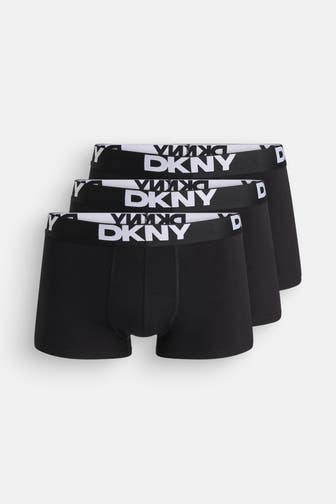DKNY 3er-Pack Boxer Trunks 'Seattle' schwarz