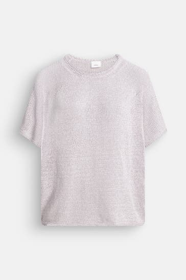 S.OLIVER BLACK LABEL Strickshirt silber