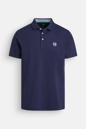 HACKETT Polo-Shirt 'Heritage' nachtblau