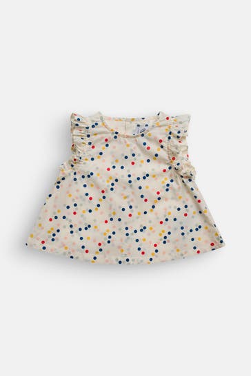 PETIT BATEAU Bluse gepunktet