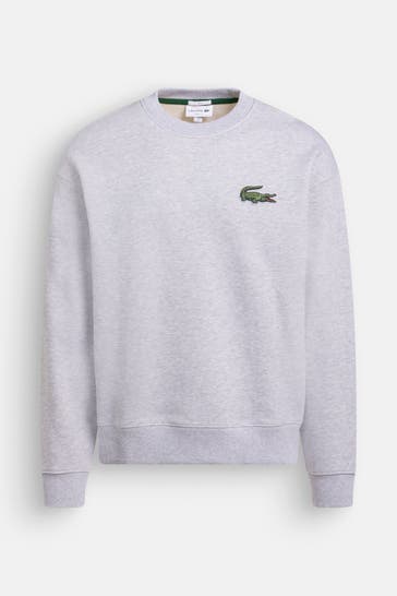 LACOSTE Sweatshirt hellgrau unisex