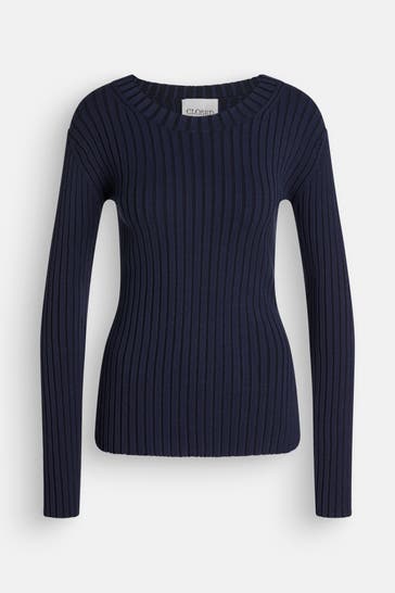 CLOSED Strickpullover nachtblau