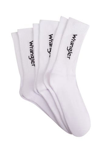 WRANGLER 3er-Pack Strümpfe 'Rogers' weiß