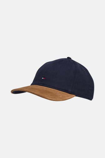 TOMMY HILFIGER Basecap 'Flag Herringbone' nachtblau