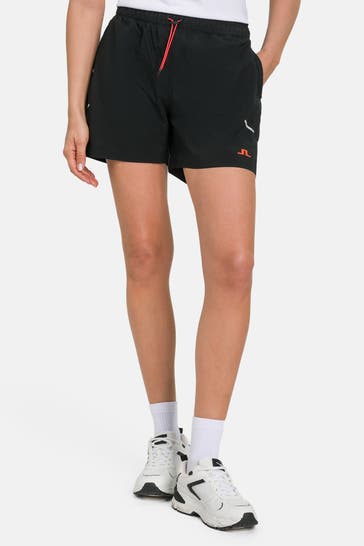 J.LINDEBERG SPORTSWEAR Funktions-Shorts 'Novia' schwarz