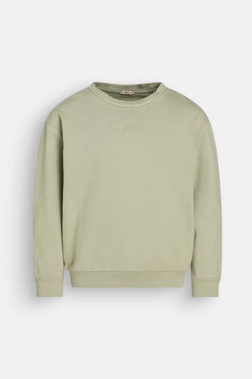 GUESS Sweatshirt pastelgrün
