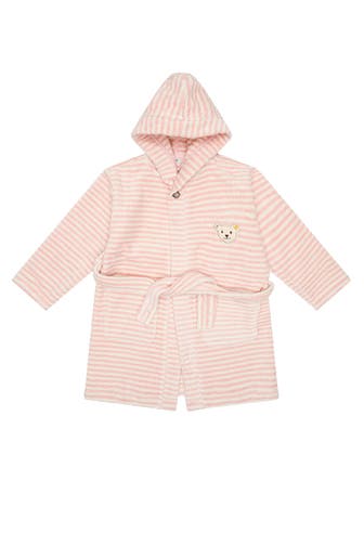 STEIFF Bademantel gestreift