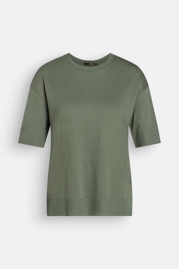 WINDSOR. Feinstrickshirt oliv