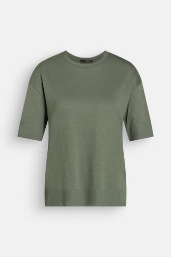 WINDSOR. Feinstrickshirt oliv