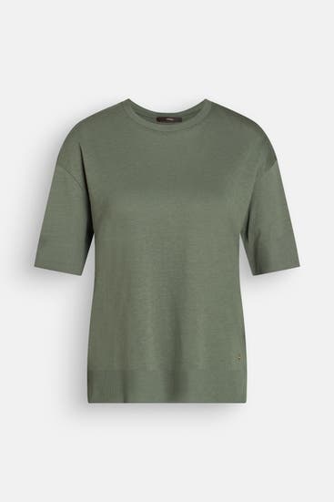 WINDSOR. - Feinstrickshirt oliv