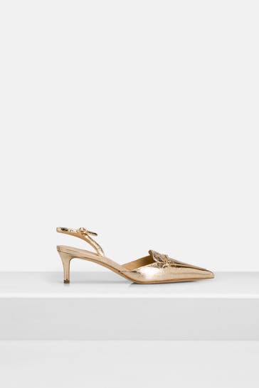 MICHAEL MICHAEL KORS Sling-Pumps 'Lena' gold