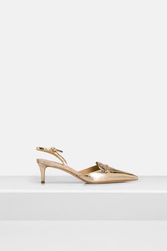 MICHAEL MICHAEL KORS Sling-Pumps 'Lena' gold