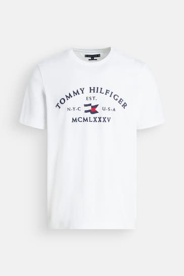 TOMMY HILFIGER T-Shirt weiß
