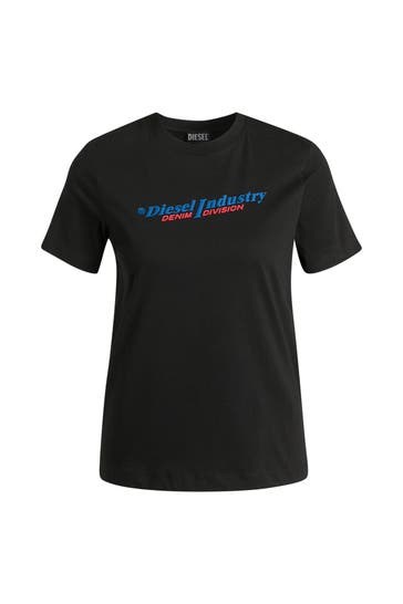 DIESEL T-Shirt schwarz
