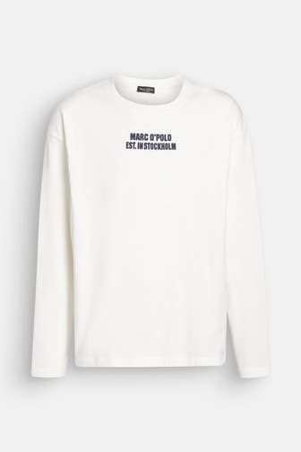 MARC O'POLO Longsleeve weiß