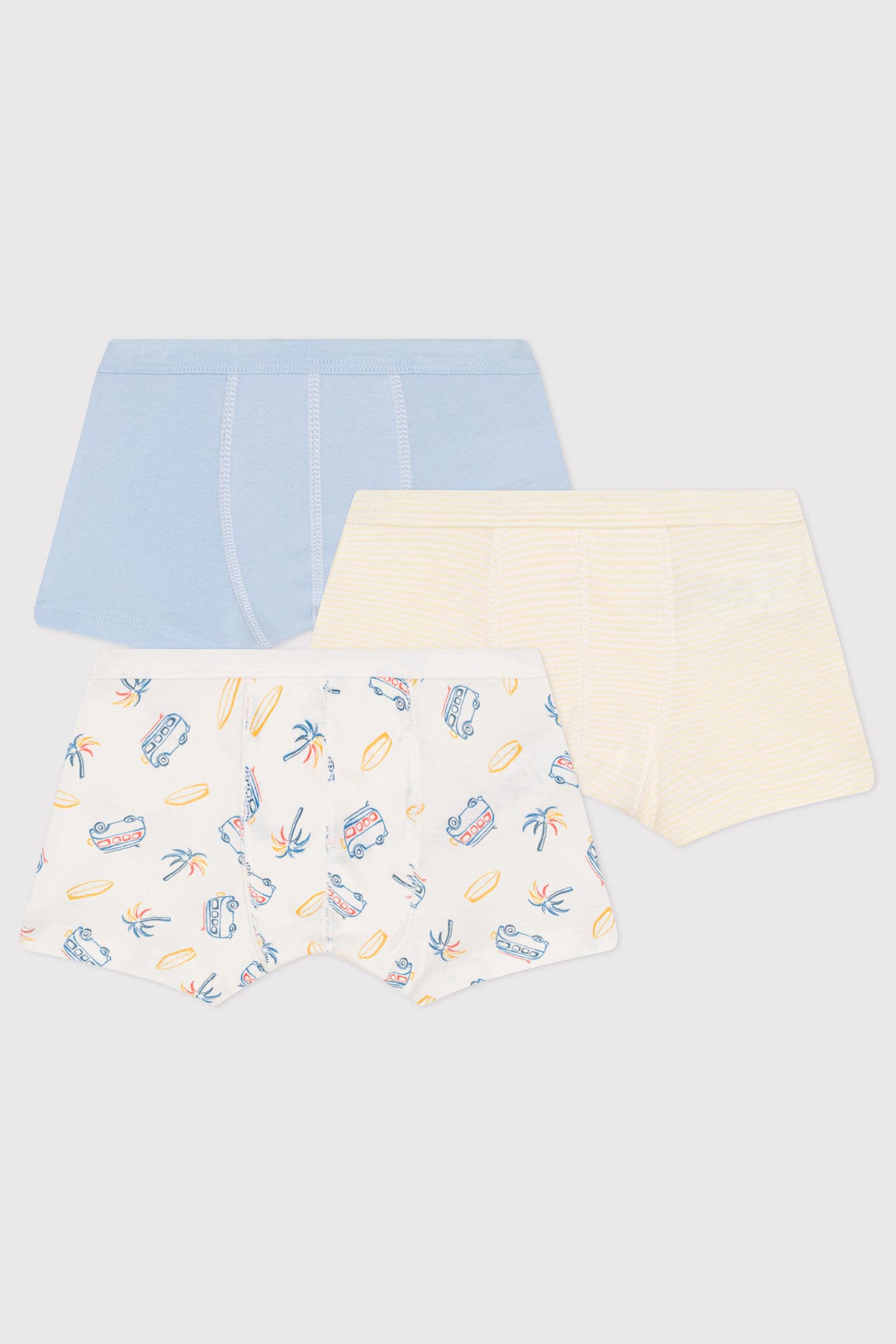 PETIT BATEAU 3er-Pack Boxer mehrfarbig, Bild 1