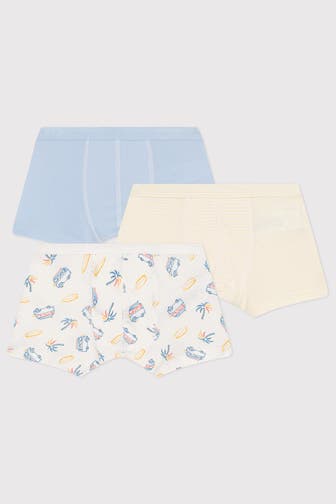 PETIT BATEAU 3er-Pack Boxer mehrfarbig