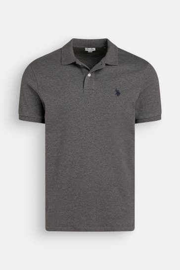 U.S. POLO ASSN. Polo-Shirt grau