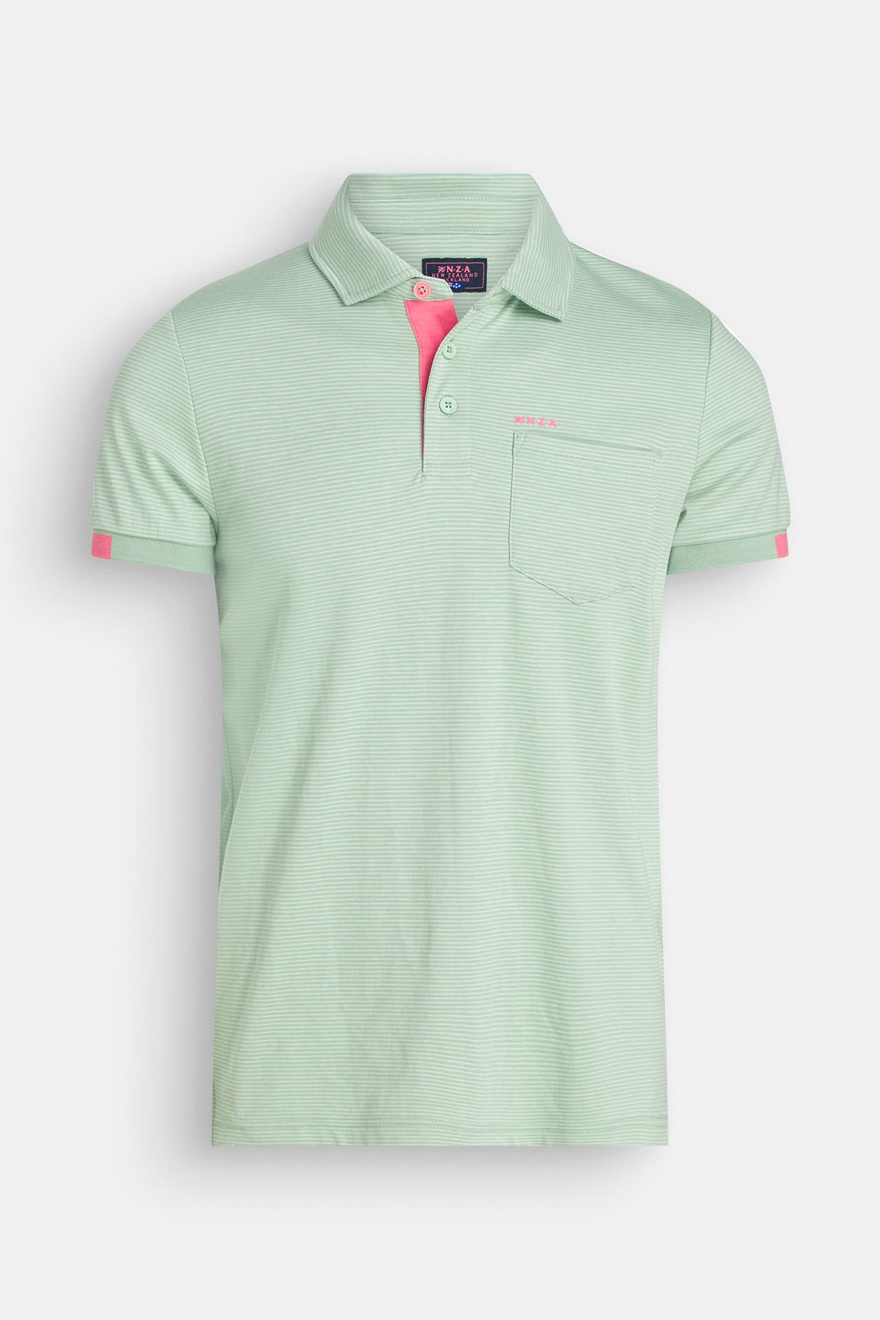 NEW ZEALAND AUCKLAND Polo-Shirt pastellgrün, Bild 1