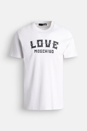 LOVE MOSCHINO T-Shirt weiß