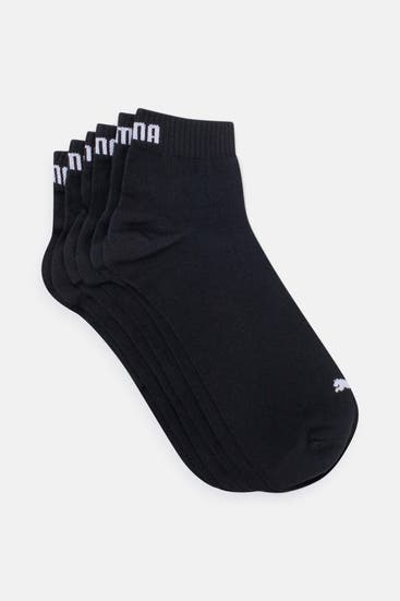PUMA - 6er-Pack Socken schwarz unisex