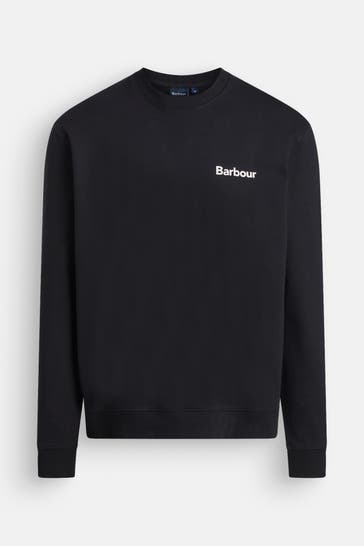 BARBOUR Sweatshirt schwarz
