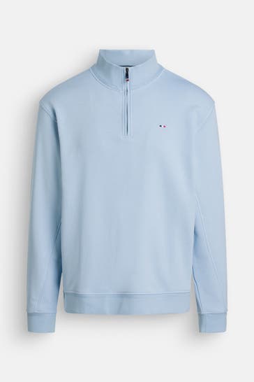 HECHTER Paris Sweat-Troyer hellblau