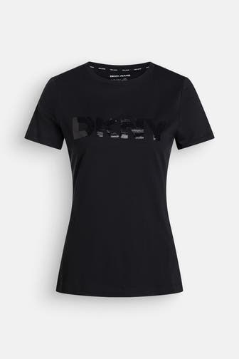 DKNY T-Shirt schwarz