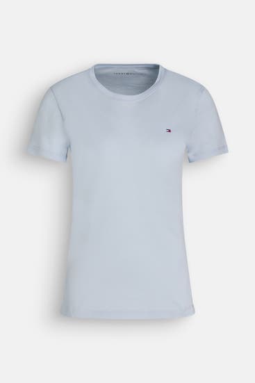 TOMMY HILFIGER - T-Shirt hellblau