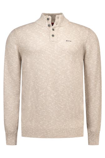 NEW ZEALAND AUCKLAND Strick-Troyer beige meliert