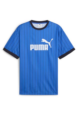 PUMA T-Shirt blau gestreift