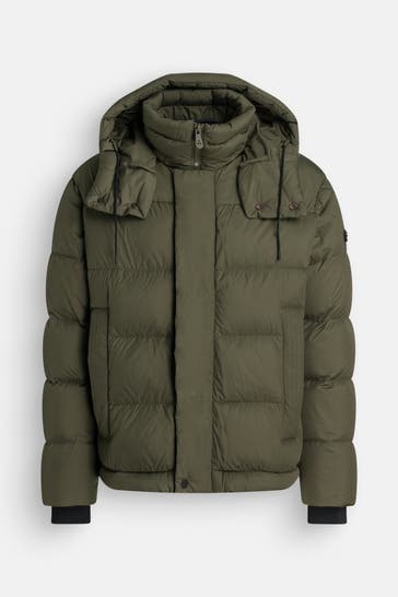 PEUTEREY Daunen-Steppjacke oliv