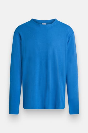 NN07 Strickpullover 'Kurt' blau
