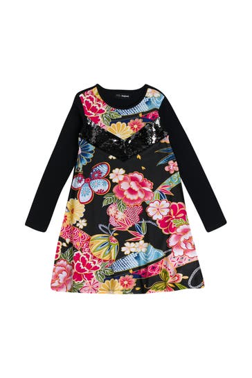 DESIGUAL KIDS Kleid gemustert