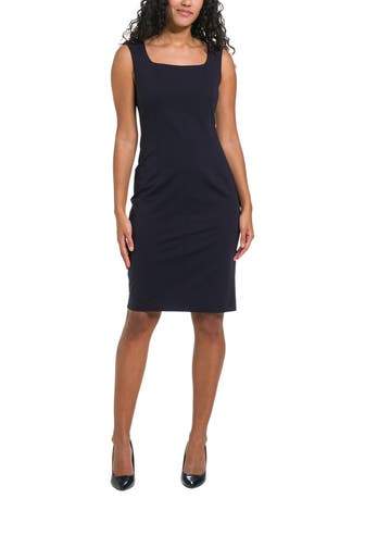 COMMA, Etuikleid nachtblau