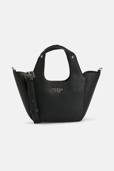 GUESS Handtasche 'Helina' schwarz