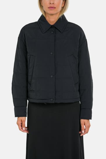 MARC O'POLO Light-Steppjacke schwarzblau