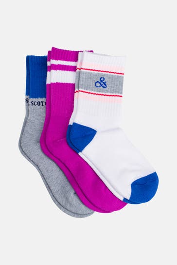 SCOTCH & SODA 3er-Pack Socken mehrfarbig