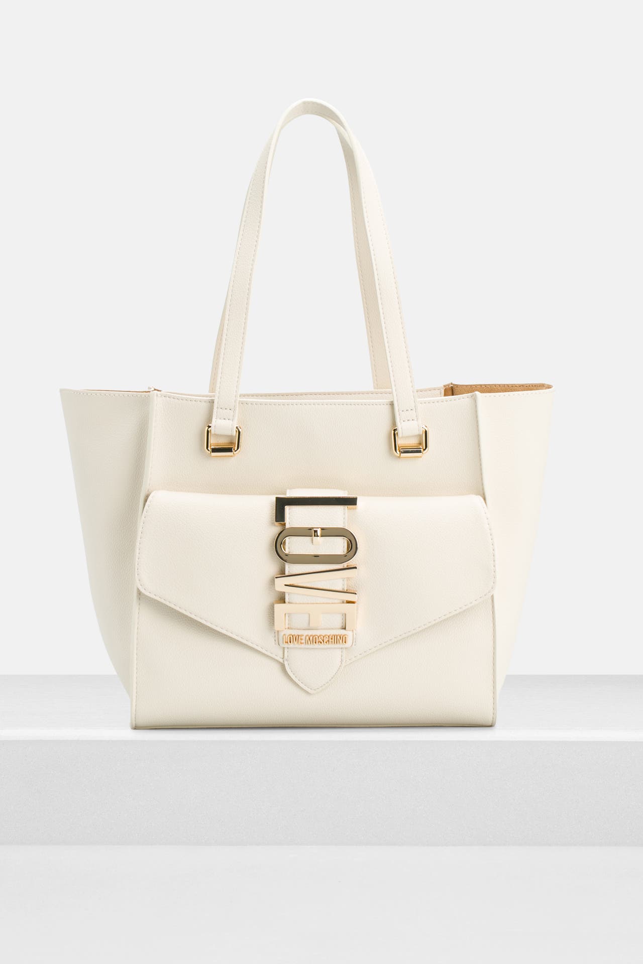 LOVE MOSCHINO Shopper creme, Bild 1