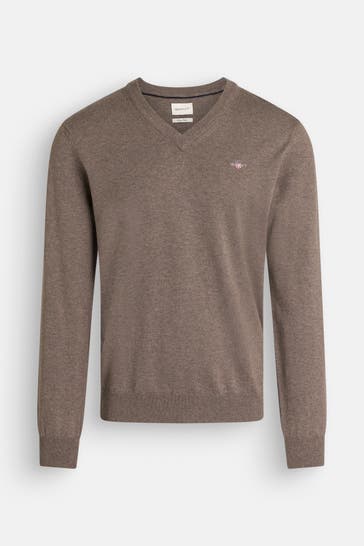 GANT Wollmixpullover taupe