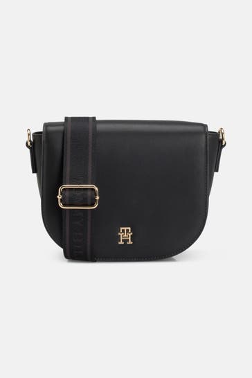 TOMMY HILFIGER Umhängetasche schwarz